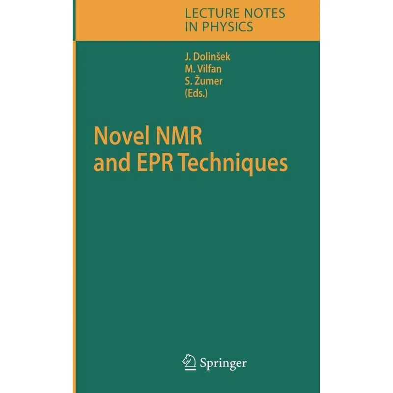 Novel NMR and EPR Techniques