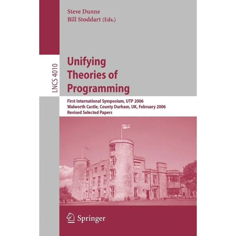 Unifying Theories of Programming
