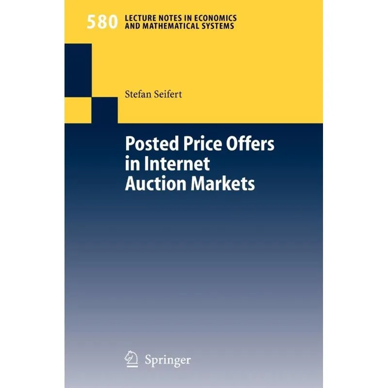 Posted Price Offers in Internet Auction Markets