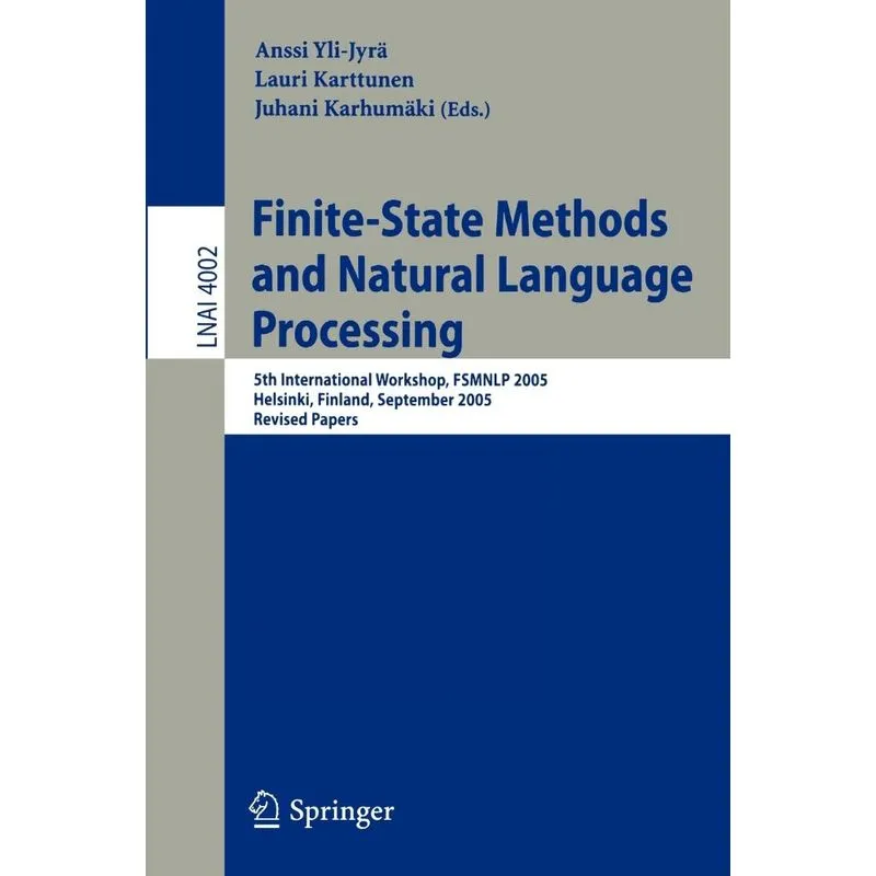 Finite-State Methods and Natural Language Processing