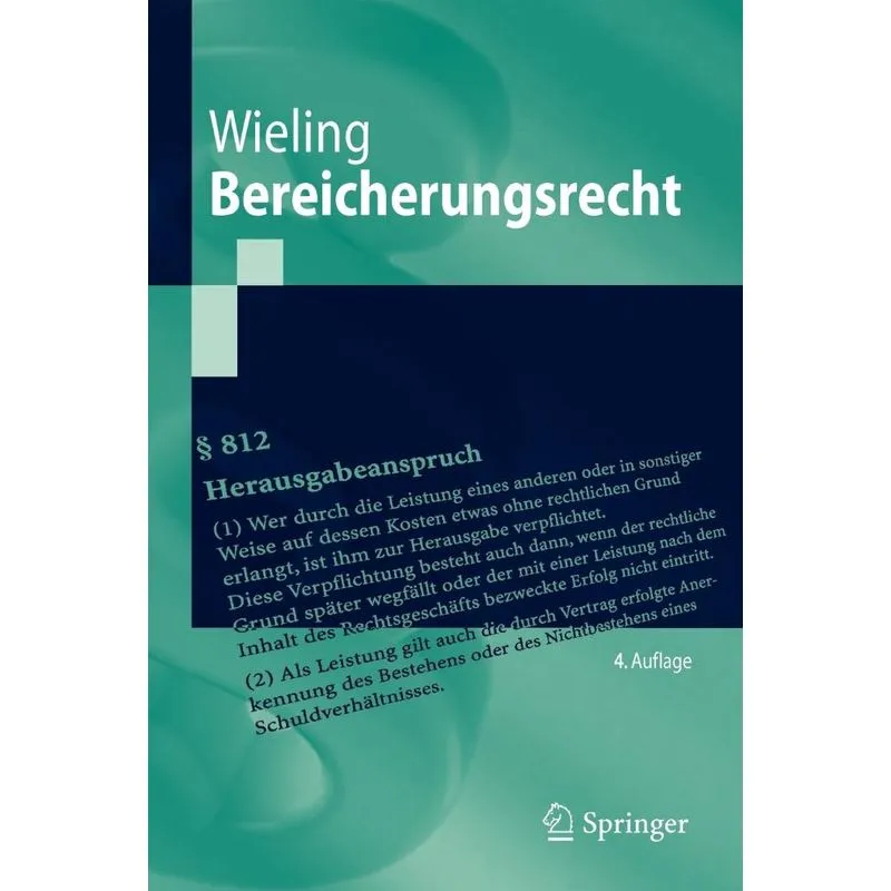 Bereicherungsrecht