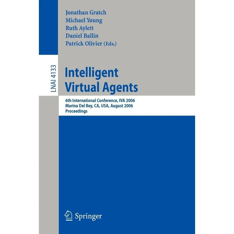 Intelligent Virtual Agents