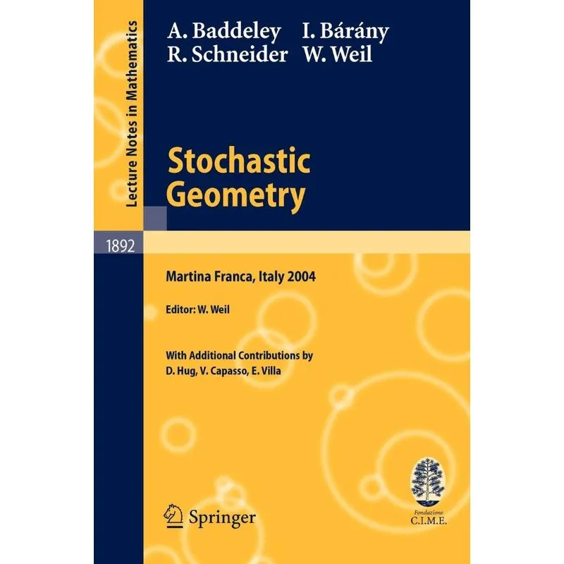 Stochastic Geometry