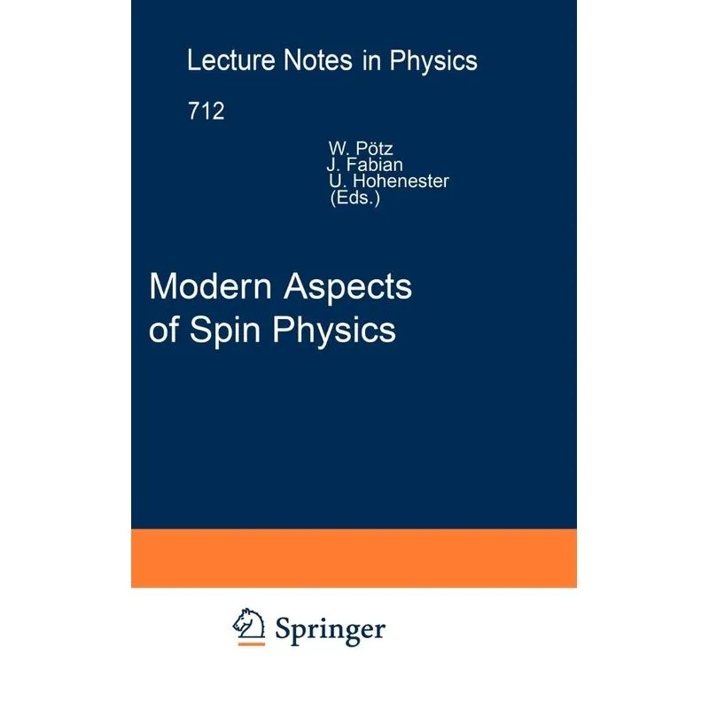 Modern Aspects of Spin Physics