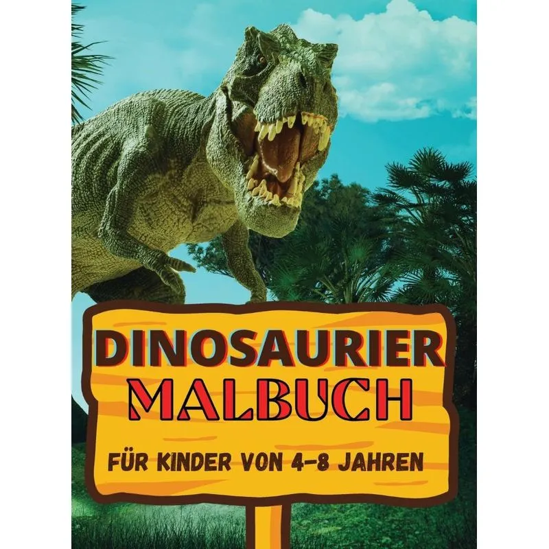Dinosaurier Malbuch