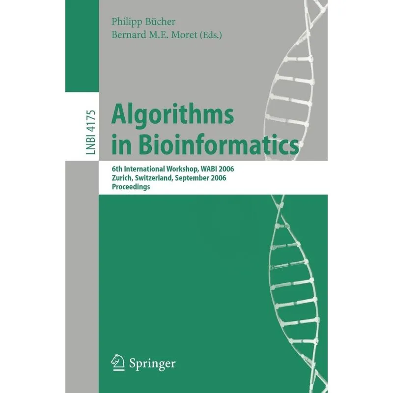 Algorithms in Bioinformatics