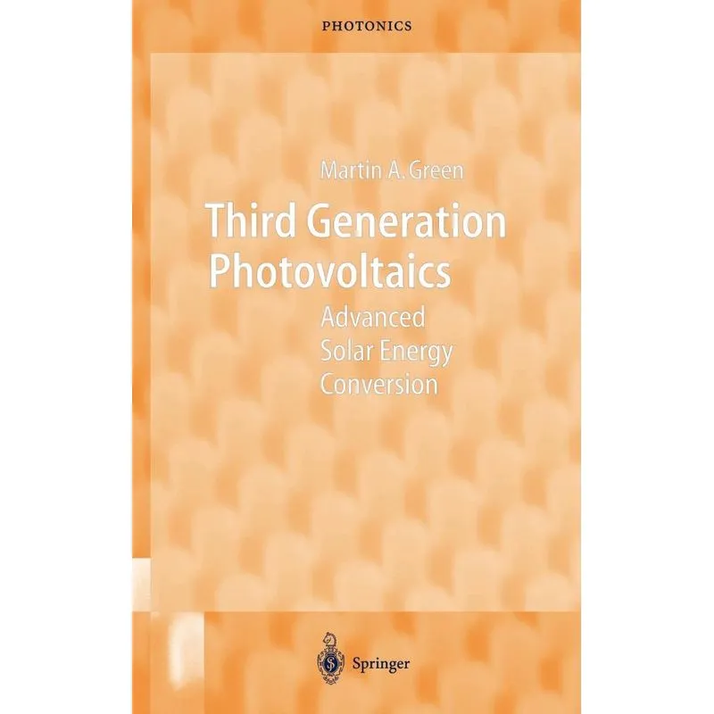 Third Generation Photovoltaics