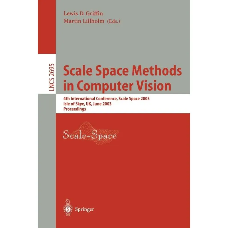 Scale Space Methods in Computer Vision