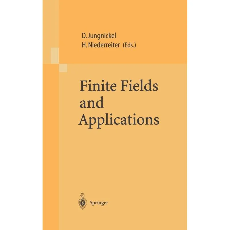 Finite Fields and Applications