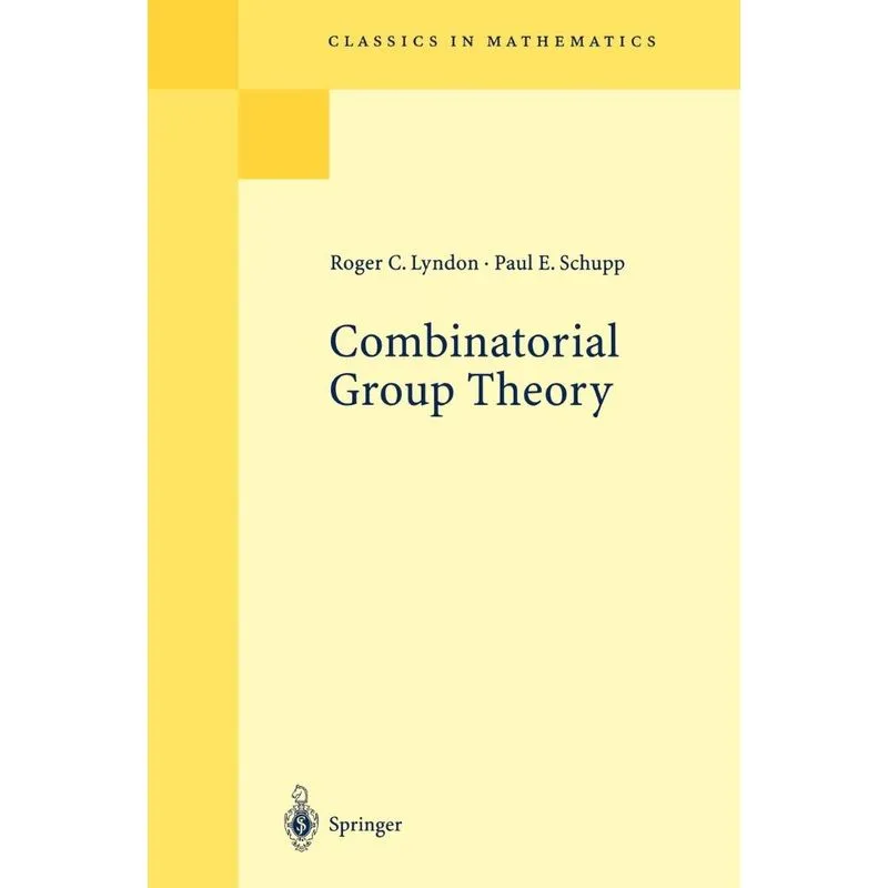 Combinatorial Group Theory