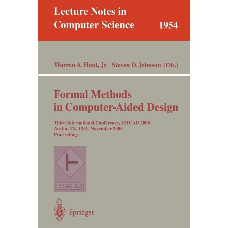 Formal Methods in Computer-Aided Design