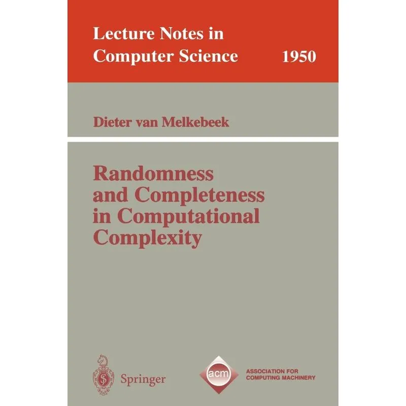 Randomness and Completeness in Computational Complexity