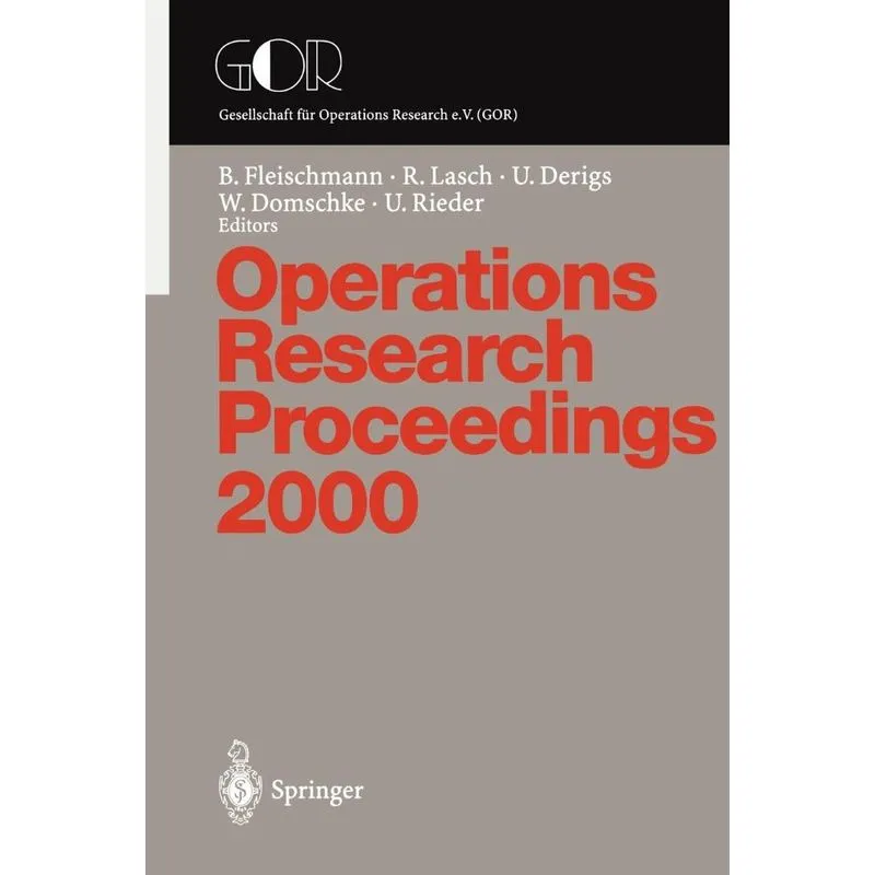 Operations Research Proceedings
