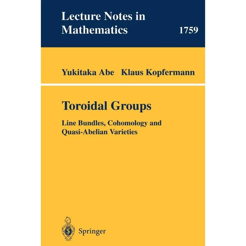 Toroidal Groups