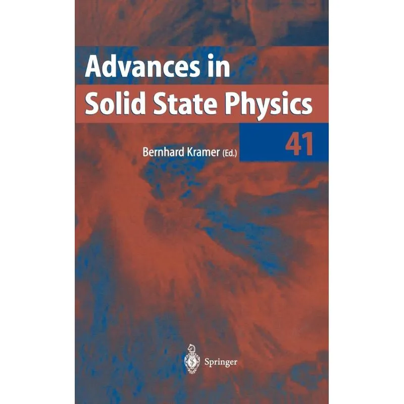 Advances in Solid State Physics