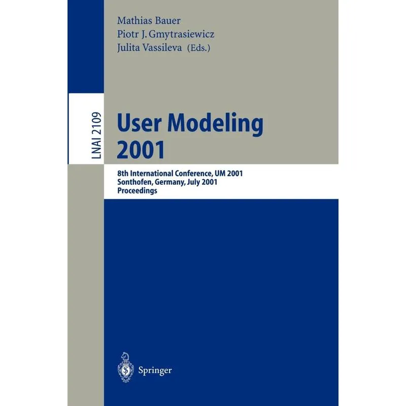 User Modeling 2001