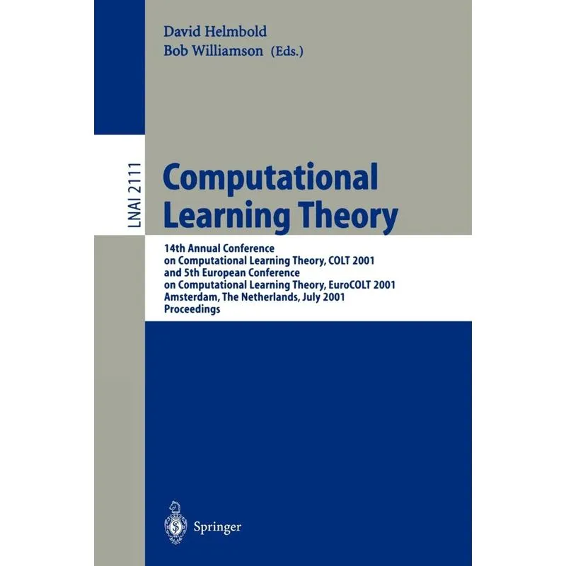 Computational Learning Theory