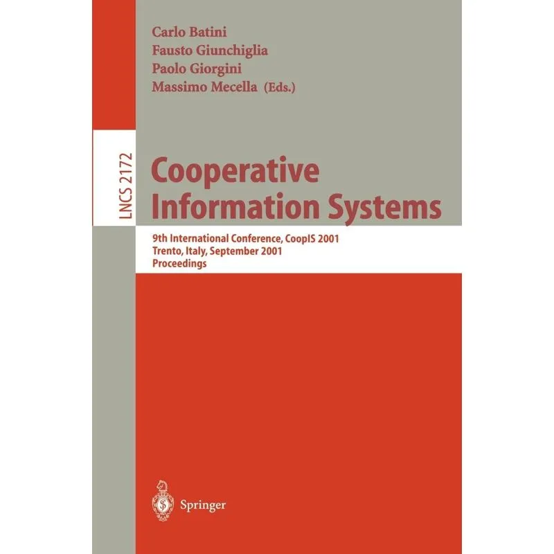 Cooperative Information Systems