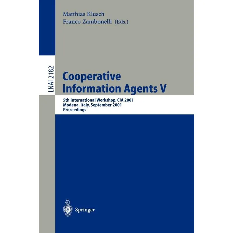 Cooperative Information Agents V