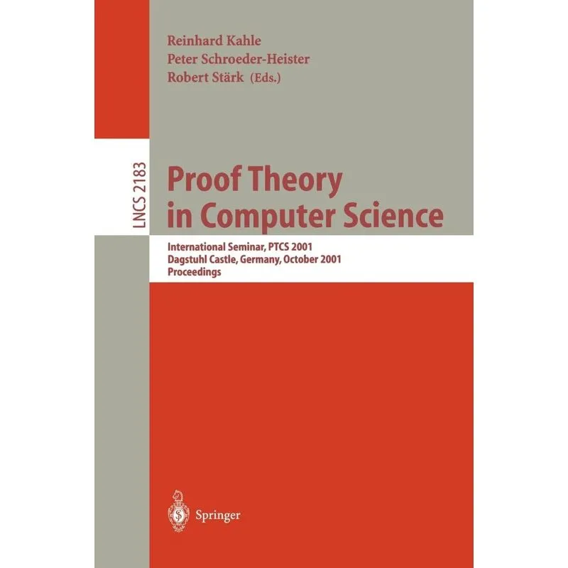 Proof Theory in Computer Science
