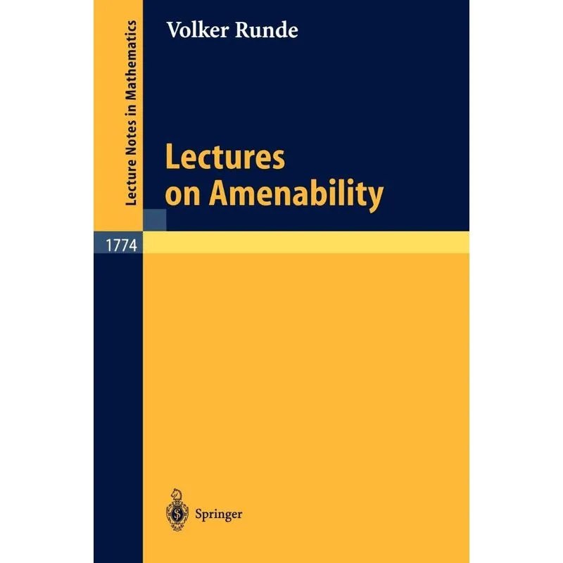 Lectures on Amenability