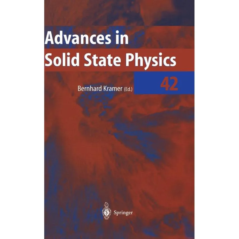 Advances in Solid State Physics