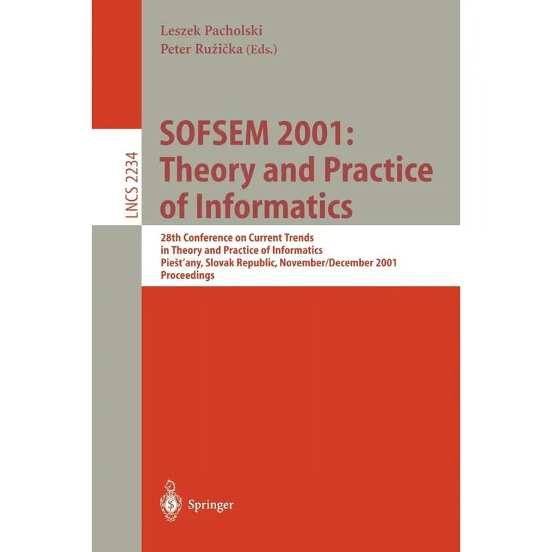 SOFSEM 2001