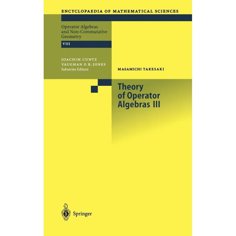 Theory of Operator Algebras III