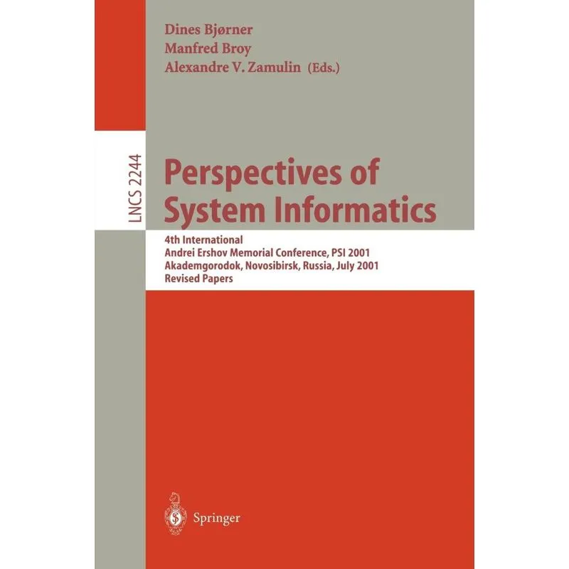 Perspectives of System Informatics