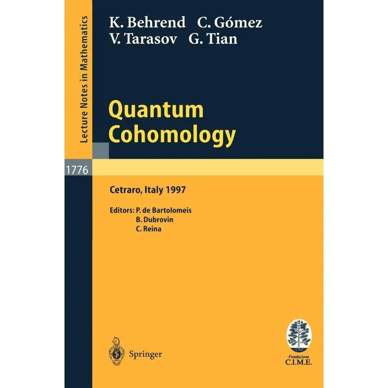 Quantum Cohomology
