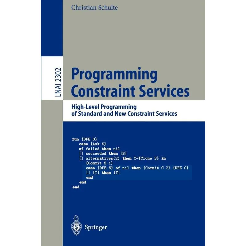 Programming Constraint Services