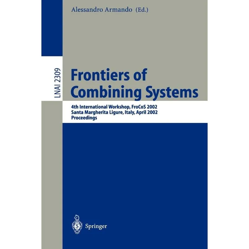 Frontiers of Combining Systems