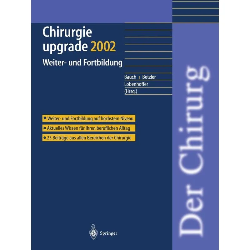 Chirurgie Upgrade 2002