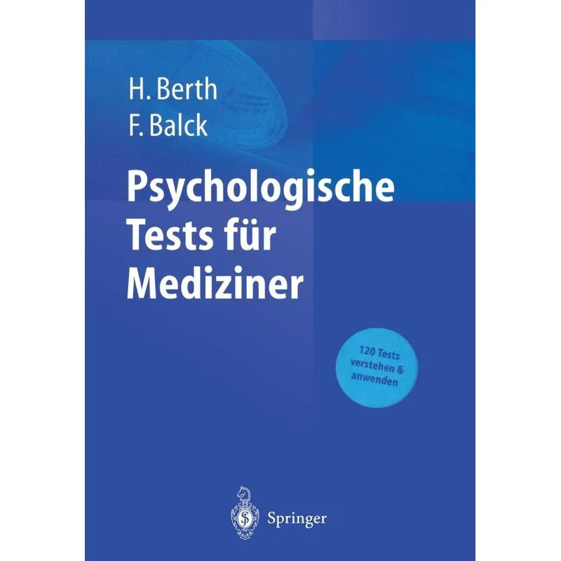 Psychologische Tests Fur Mediziner