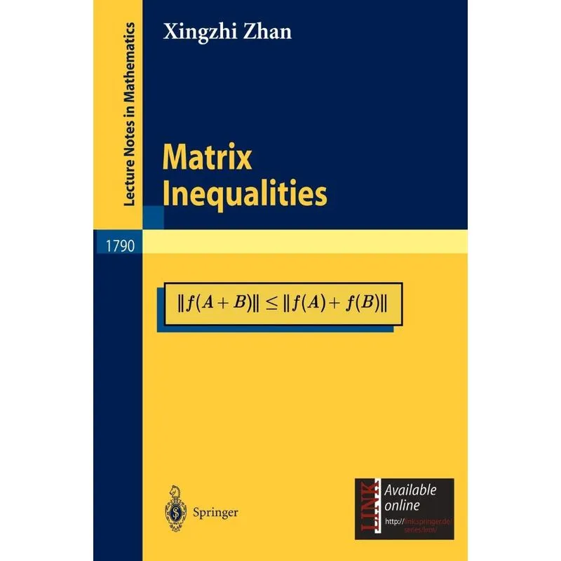 Matrix Inequalities