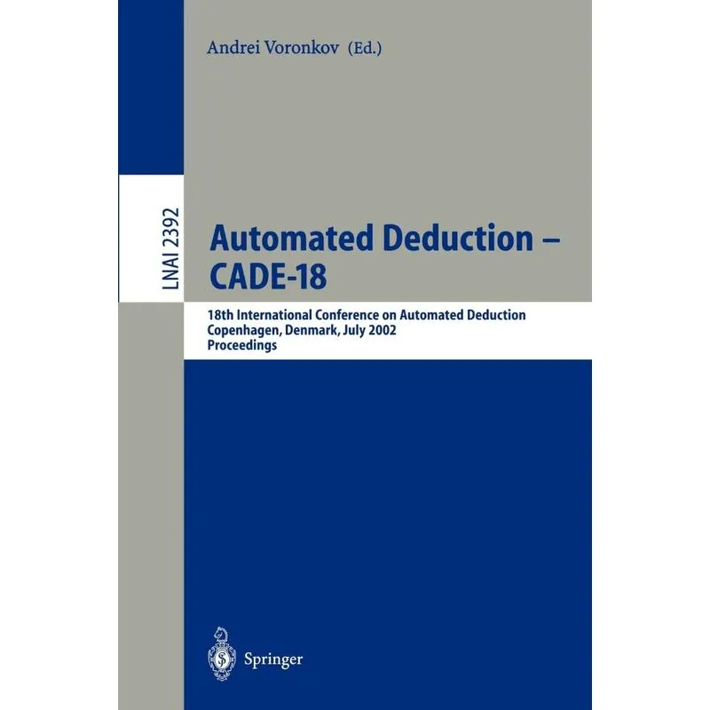 Automated Deduction - CADE-18