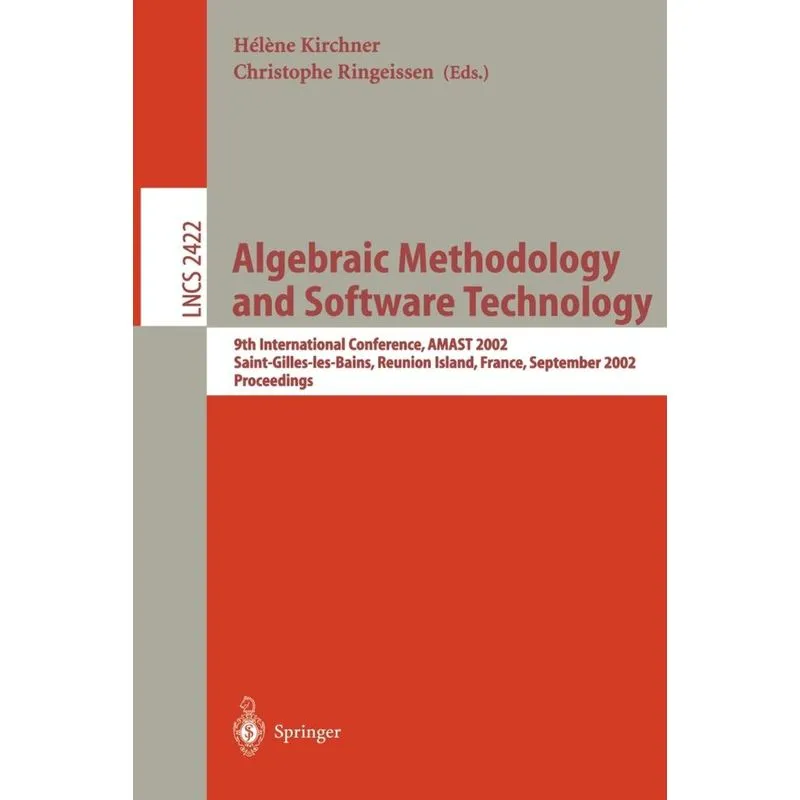 Algebraic Methodology and Software Technology