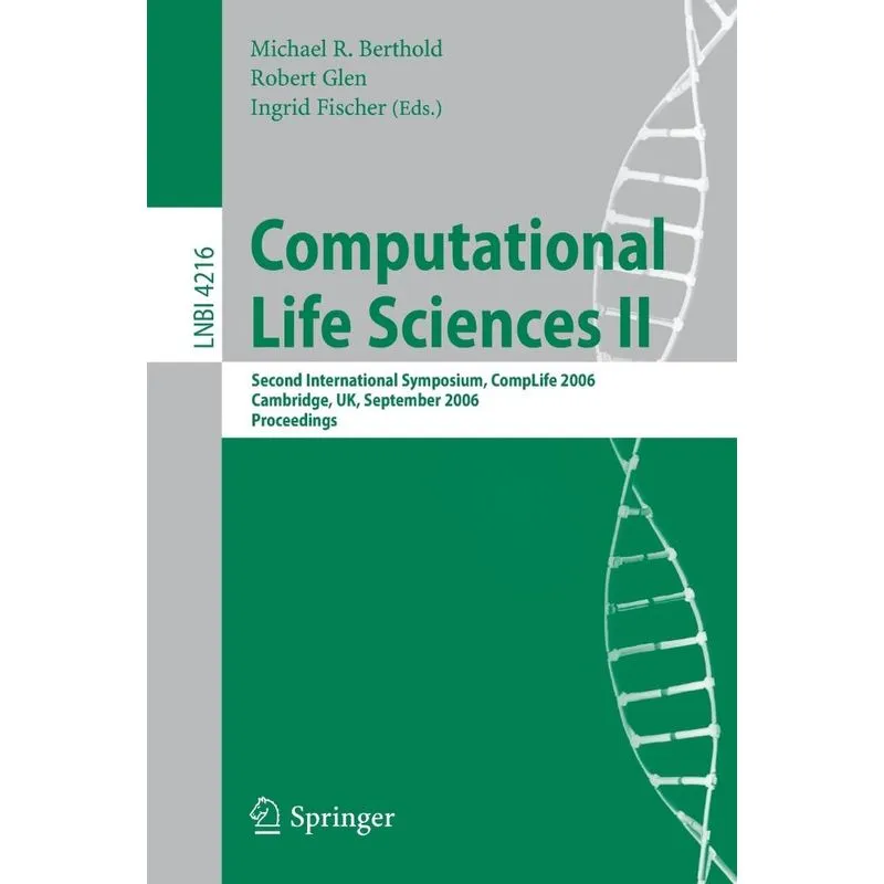Computational Life Sciences II