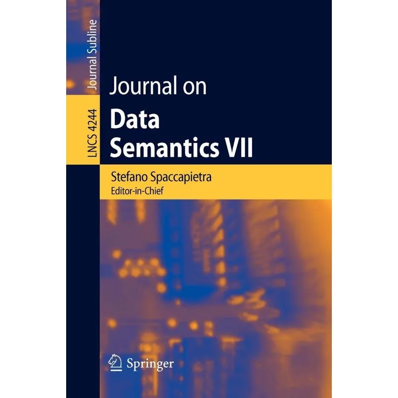 Journal on Data Semantics VII