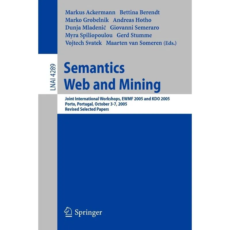 Semantics, Web and Mining
