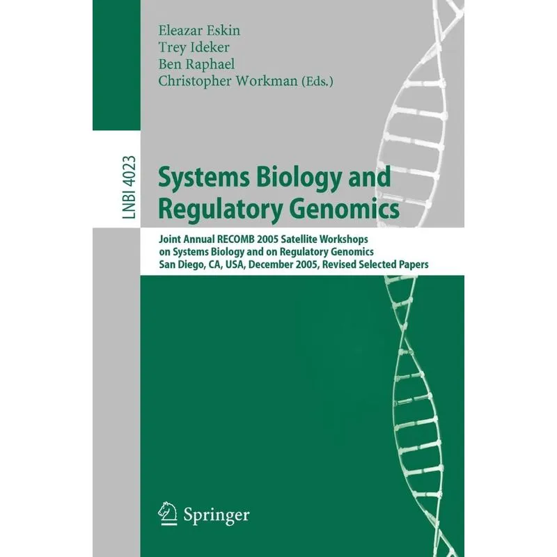 Systems Biology and Regulatory Genomics