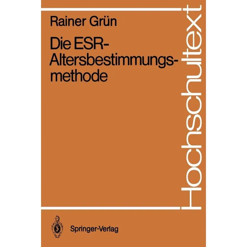 Die ESR-Altersbestimmungsmethode