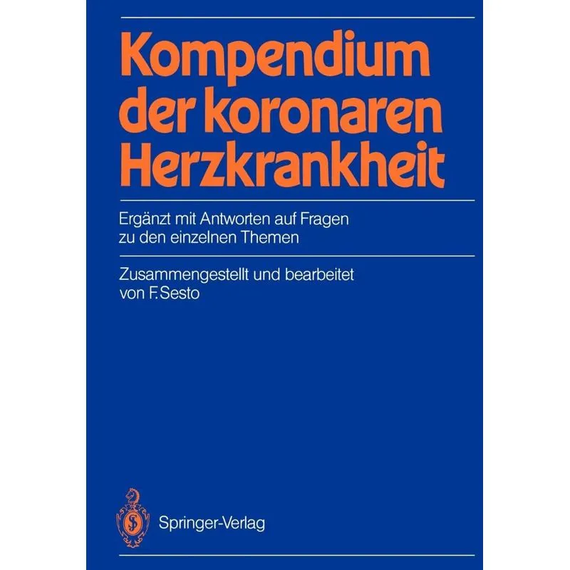 Kompendium der koronaren Herzkrankheit