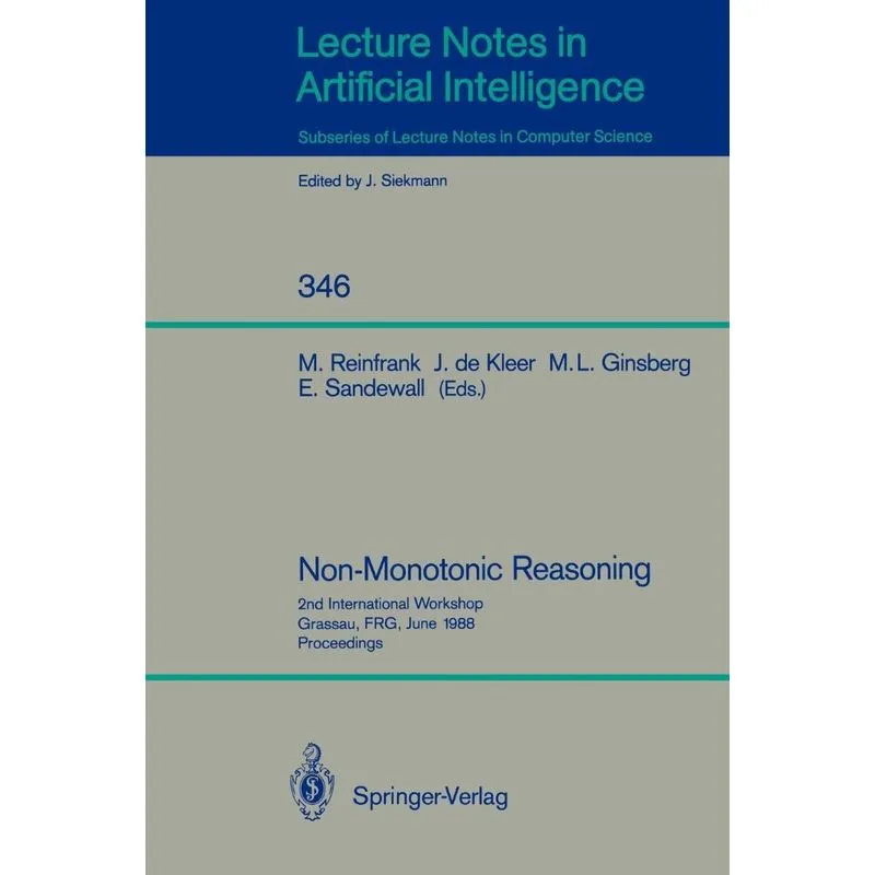 Non-Monotonic Reasoning