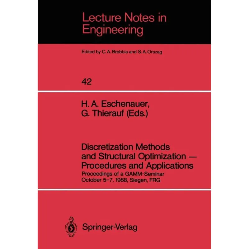 Discretization Methods and Structural Optimization - Proced