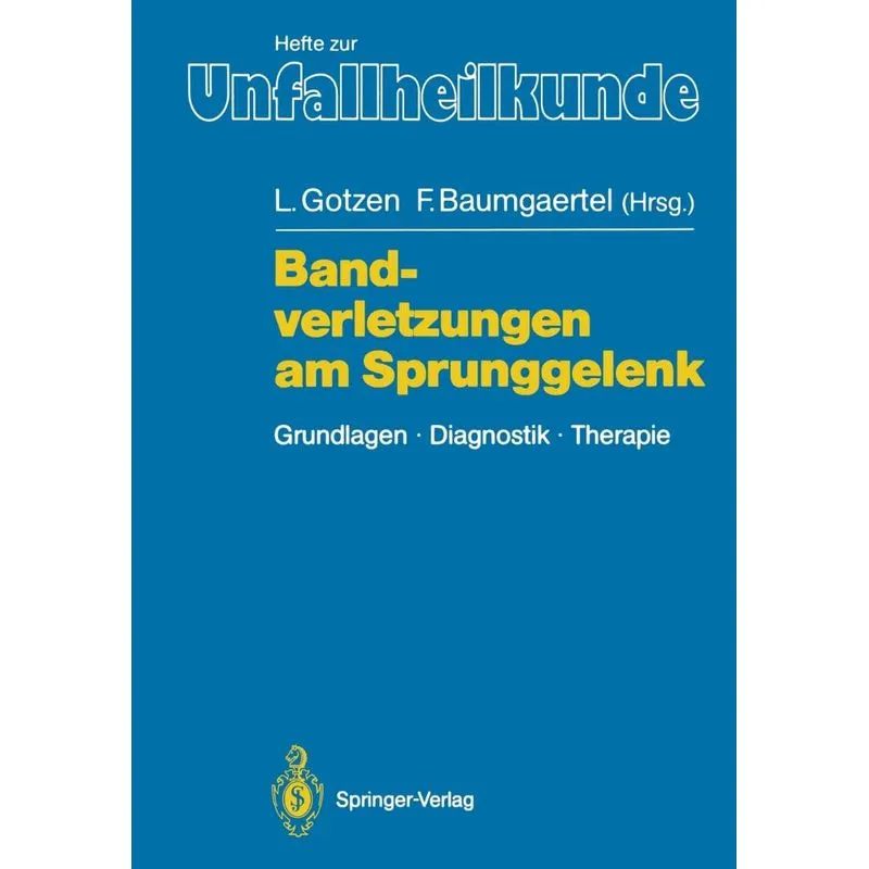 Bandverletzungen am Sprunggelenk