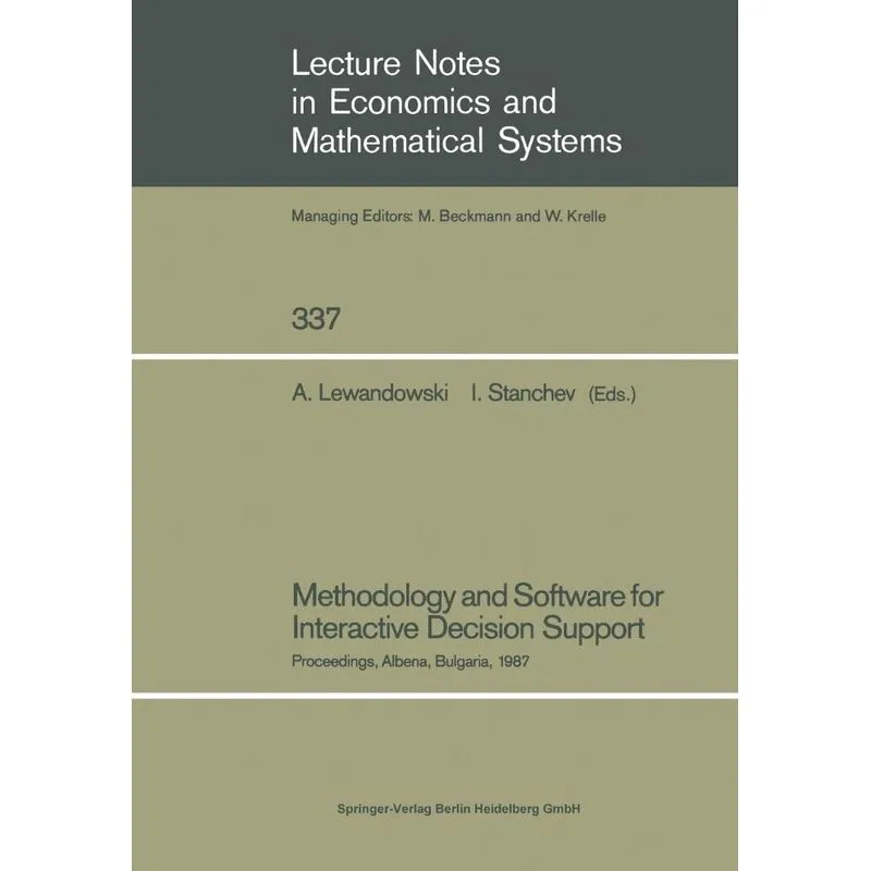 Methodology and Software for Interactive Decision Support