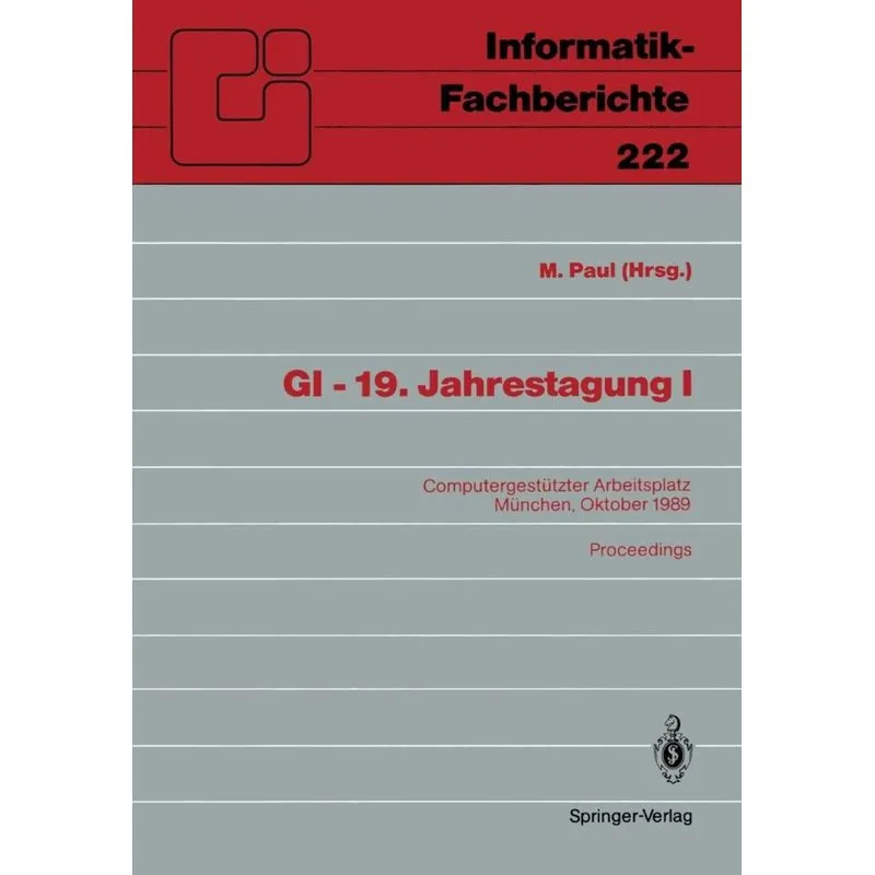GI - 19. Jahrestagung I