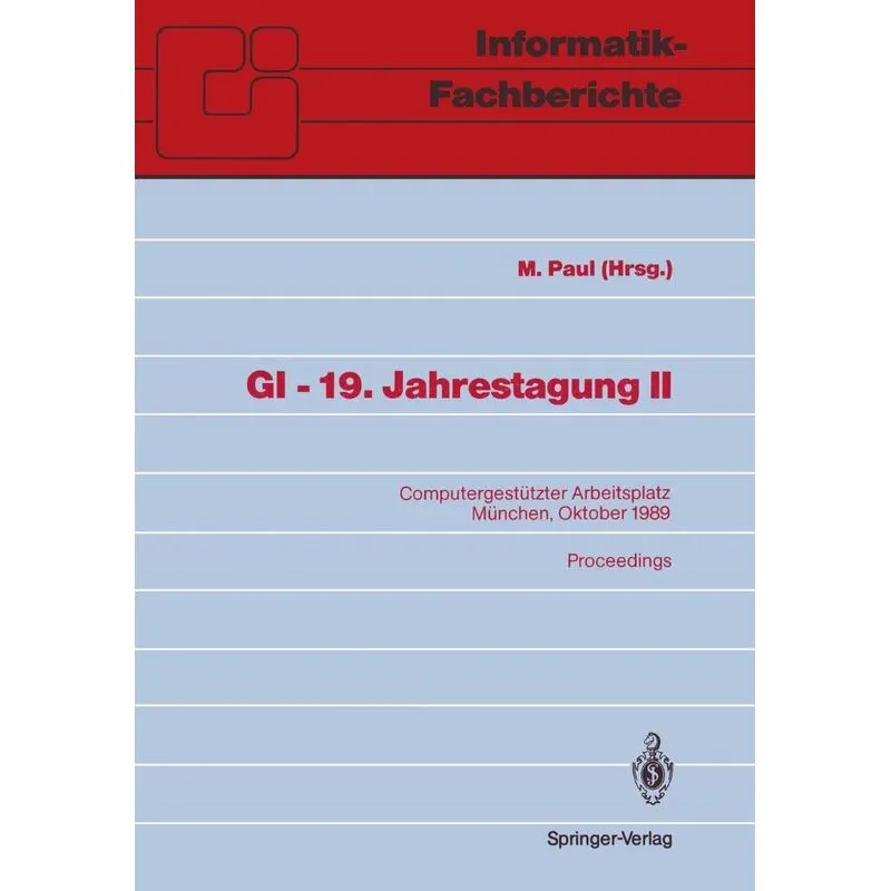 GI - 19. Jahrestagung II