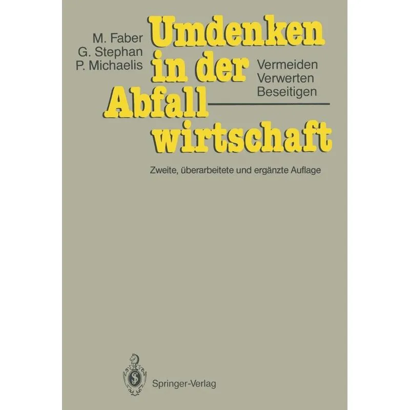 Umdenken in der Abfallwirtschaft